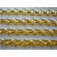 Rolo Chain in Gold Plated Color 4.8mm size