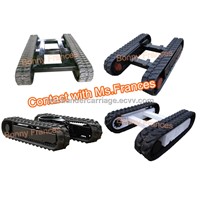 Rubber crawler chasis(rubber track undercarriage)