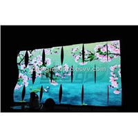 &amp;quot;S&amp;quot; Shape LED Screen with P10mm Flexible LED Video Display Screen Tile