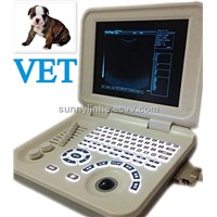 VET 10inch LCD laptop Ultrasound Scanner with 16kinds of pseudo-color function