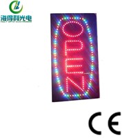acrylic certificate 30*60cm vertical led sign hidly