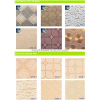 colorful gypsum tiles