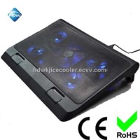 notebook cooling pad with five fans