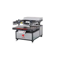 semi-automatic Vertical paperboard flat Screen Printing Machine