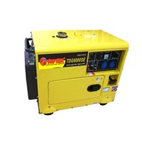 Silent 5kw Diesel Generator Set with 186f CE anf ISO9001 Approved