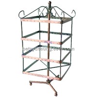 wrought iron / metal cosmetic disply rack