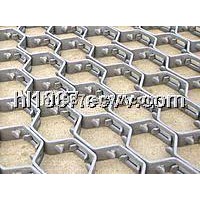 hex mesh used as refractory lining