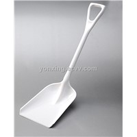 one-piece plastic spade All-in-One plastic snow shovel