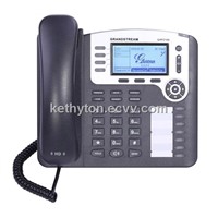 Grandstream GXP2100 Enterprise IP Phone Telefono VoIP SIP multilinea GXP-2100 4 line LCD