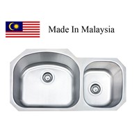 3218A  CUPC stainless steel sink Made In Malaysia