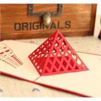 Eiffel tower 3D Greeting pop up  cards