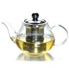 Glass Teapot with Stainless Steel Strainer