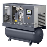 Atlas Copco compressor,screw compressor,oil lubricated compressor,oil injected compressor,GA