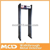 CE passed walk through  Metal Detector /6zones Door Frame Metal Detector Gate MCD-100