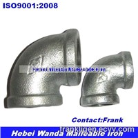 Malleable Iron Pipe Fitting Elbow 90