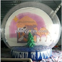 Xmas Inflatable Snowball Custom-Making Online Free Decoration Snow Globe