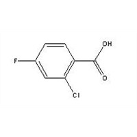 2 - chloro - 4 - fluorobenzoic acid