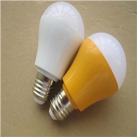 3w 5w 7w bulb light led plastic housing led bulb