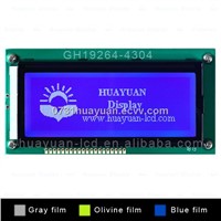 4.3inch graphic 192*64 lcd screen display GH19264-4304