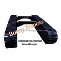 5 ton crawler steel track undercarriage(track chasis)