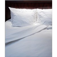 bleached cvc55/45 fabric for bedsheet