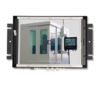 8 inch metal frame touch monitor with VGA HDMI AV