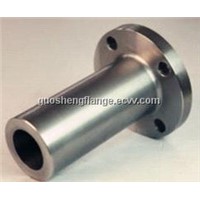 ANSI B16.5 stainless steel stright hub welding flange, LWN long weld neck flange