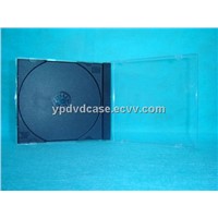 CD  CASE CD  BOX CD COVER 10.4mm single  with black tray(YP-A102)