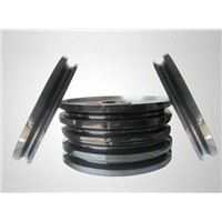 Ceramic coating guide pulley. wire guide pulleys