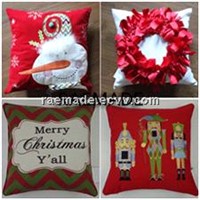 Christmas pillow XMAS cushion Santa pillow