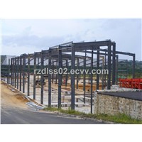 Construction Steel Structure  steel frame structure factory