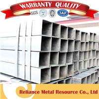DECORATION SQUARE TUBING SQUARE STEEL TUBE AND PIPE ZINC COATED