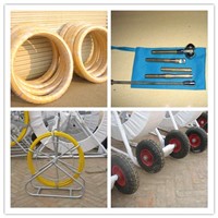 Duct rodder,Fiberglass duct rodder,Tracing Duct Rods