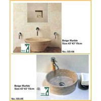 Edit Stone Sink Basin, Bathroom Vanity Sink, Granite Marble Sink, Washbasin Pedestal Basin