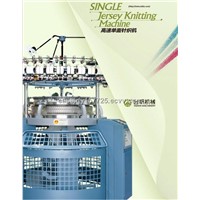 Four Tracks Single Jersey Circular Knitting Machine