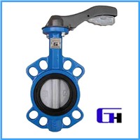 Handle butterfly valve