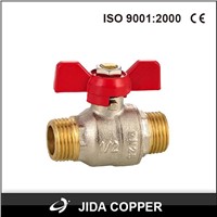 High quality chrom plated Brass mini ball valve (F&amp;amp;M) ISO9001 / CE proved