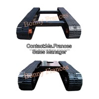 High quality driling rig steel crawler chasis undercarriage