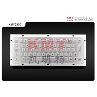 Industrial IP65 PC metal keyboard KMY299C