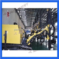 JLT7 Crawler mounted ground hole drilling rigs with air compressor