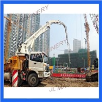 JL-56M Construction industry machinery   8x4    56m  truck mounted concrete pump truck