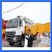 JL-58M Construction industry machinery   8x4   58m truck mounted concrete pump truck
