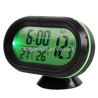 LCD car clock VST-7009