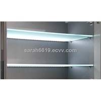 LED strip light for 8mm glass shelf
