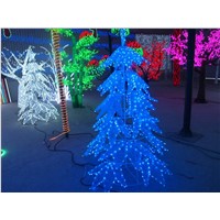 QDQT-Hot sale artificial waterproof christmas outdoor led tree light