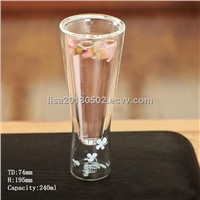 RGC-05-030 240ml double wall goblet