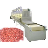Red chilli microwave drying equipment-Chili powder drying and sterilization machine
