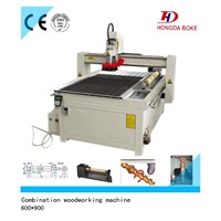 Standard wood cnc router with rotary axis