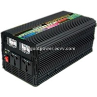 Sun Gold Power 1500W Peak 3000W DC 12V/24V Modified Wave Power Inverter With Charger Voltage Display