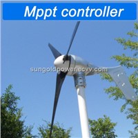 Sun Gold Power 400W 12/24/48V  wind turbine generator built in Mppt controller
